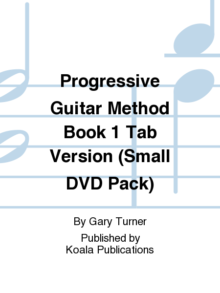 Progressive Guitar Method Book 1 Tab Version (Small DVD Pack)