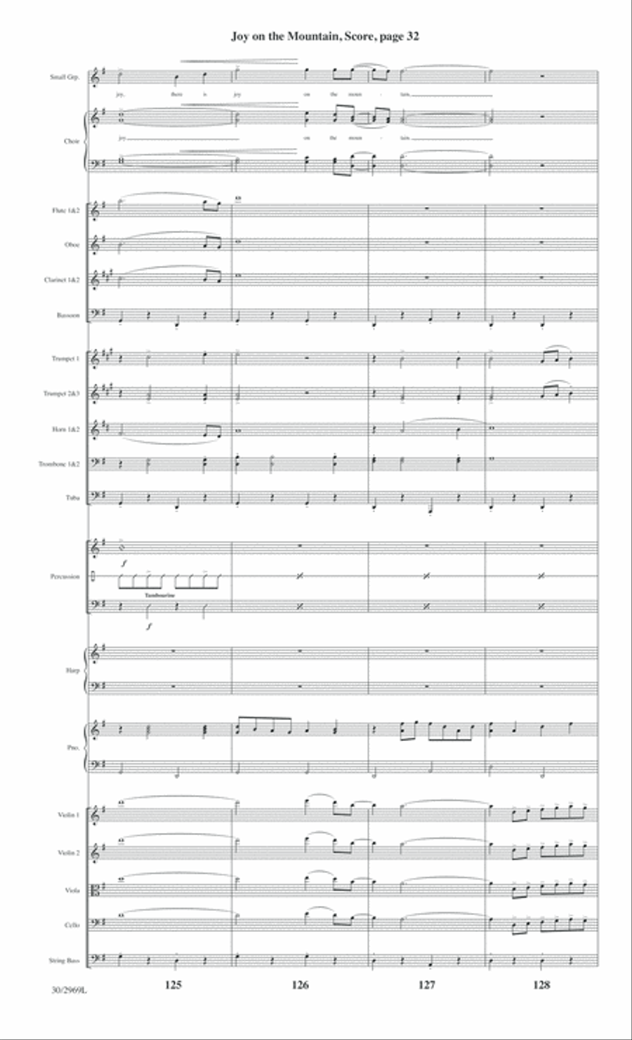The Heart of Christmas - Full Score Choir scores gallery preview page 161