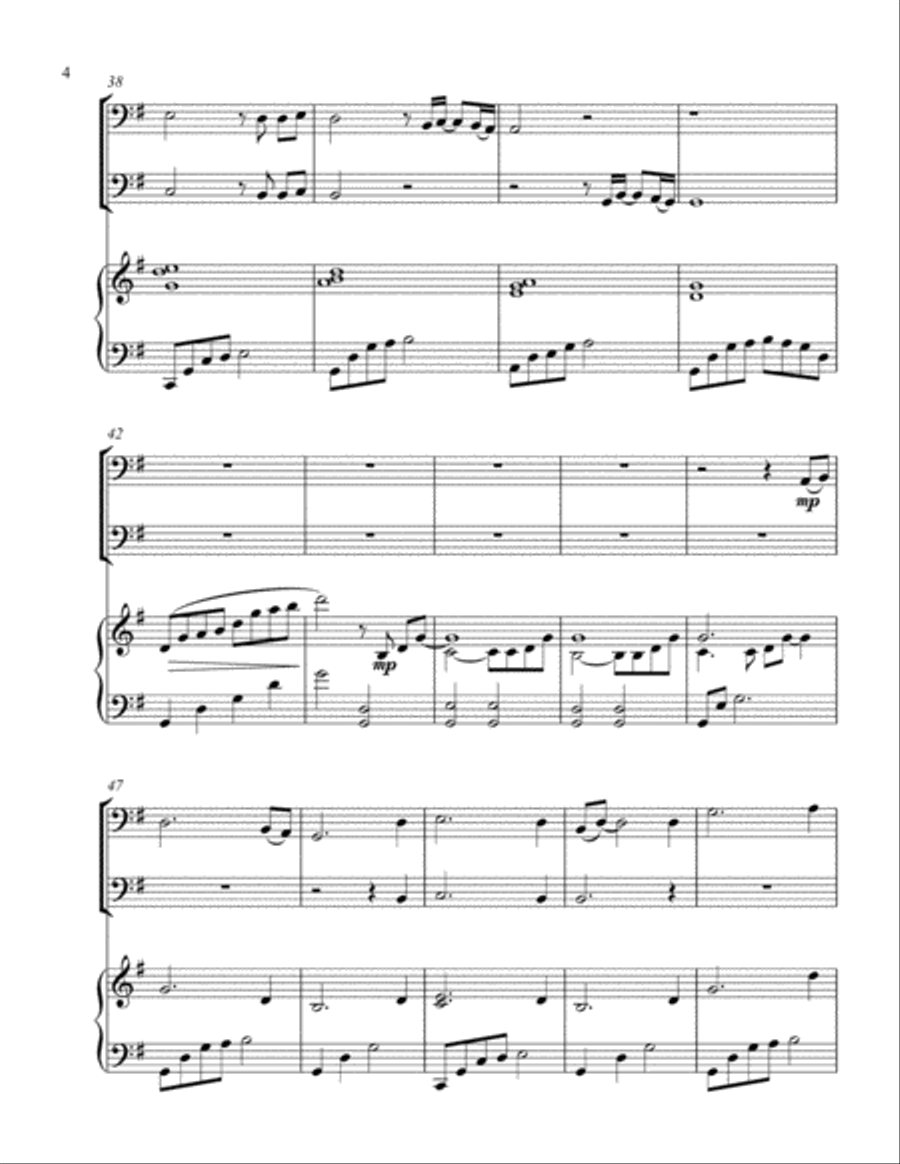 Amazing Grace (my Chains Are Gone) Piano scores gallery preview page 5