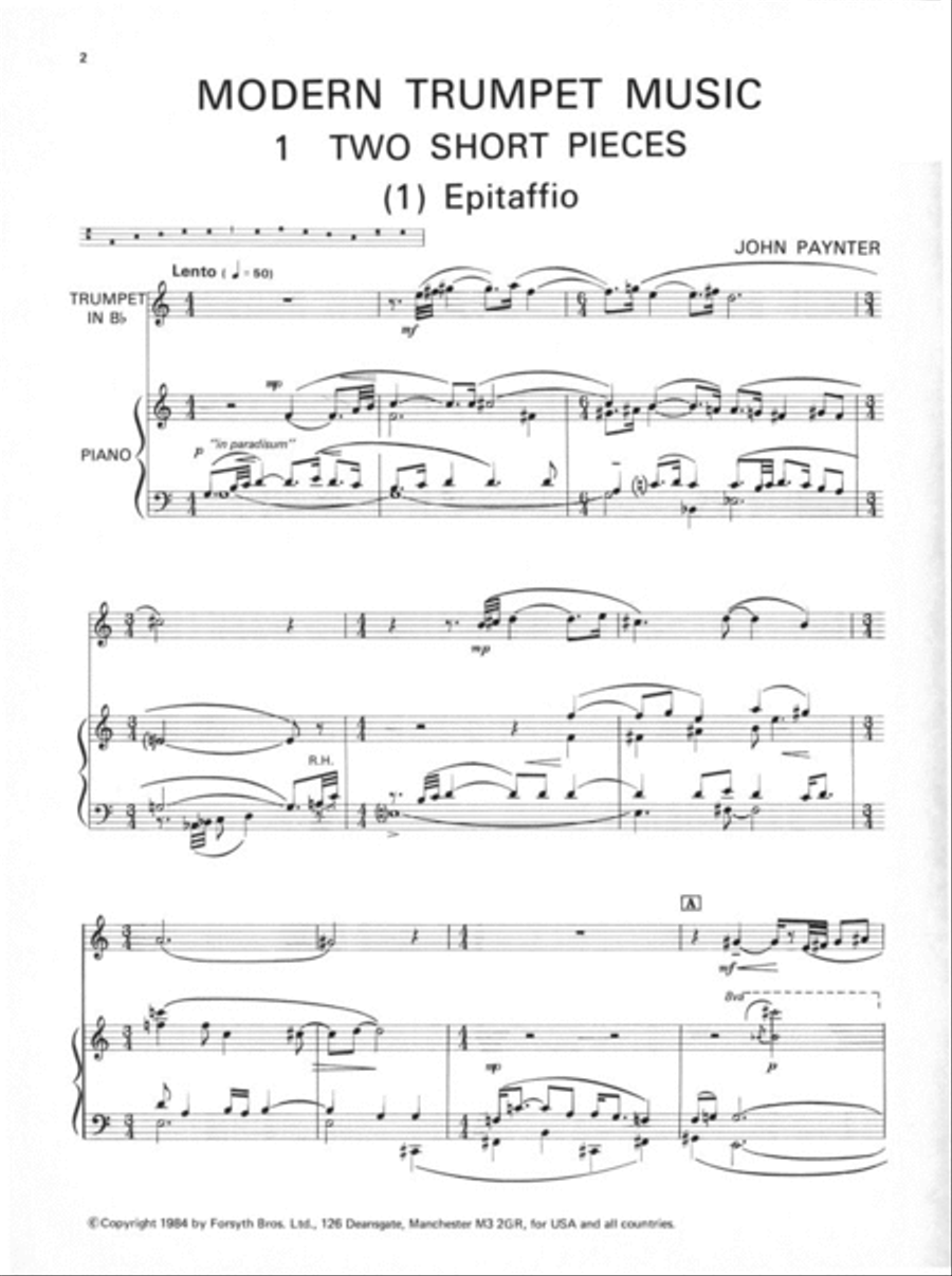 Modern Wind Series - Trumpet Trumpet Solo scores gallery preview page 3