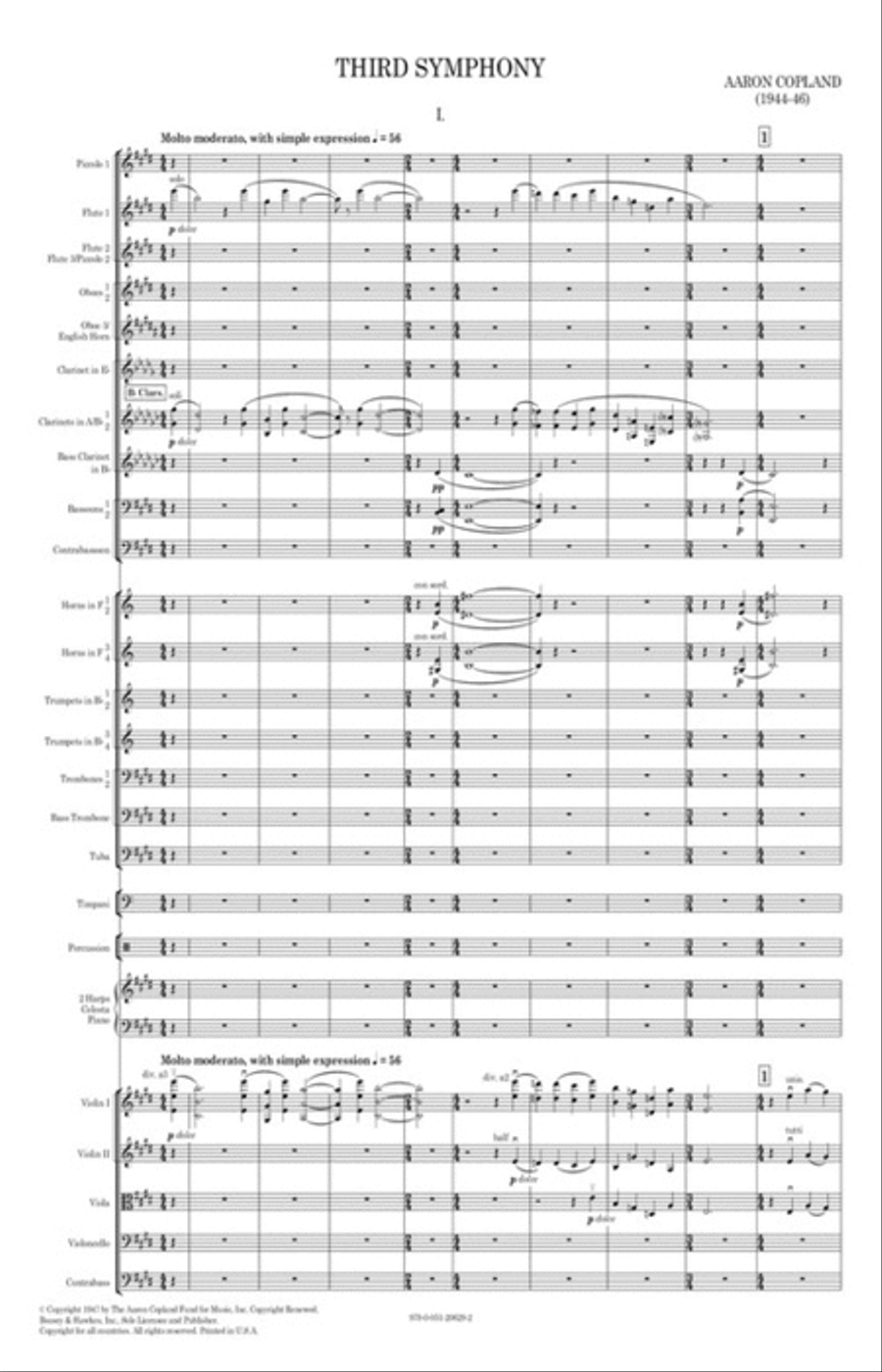 Third Symphony Orchestra scores gallery preview page 4