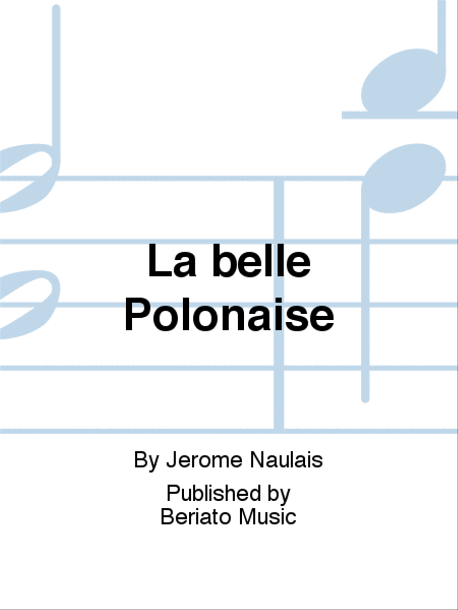 La belle Polonaise Alto Saxophone scores gallery preview page 1