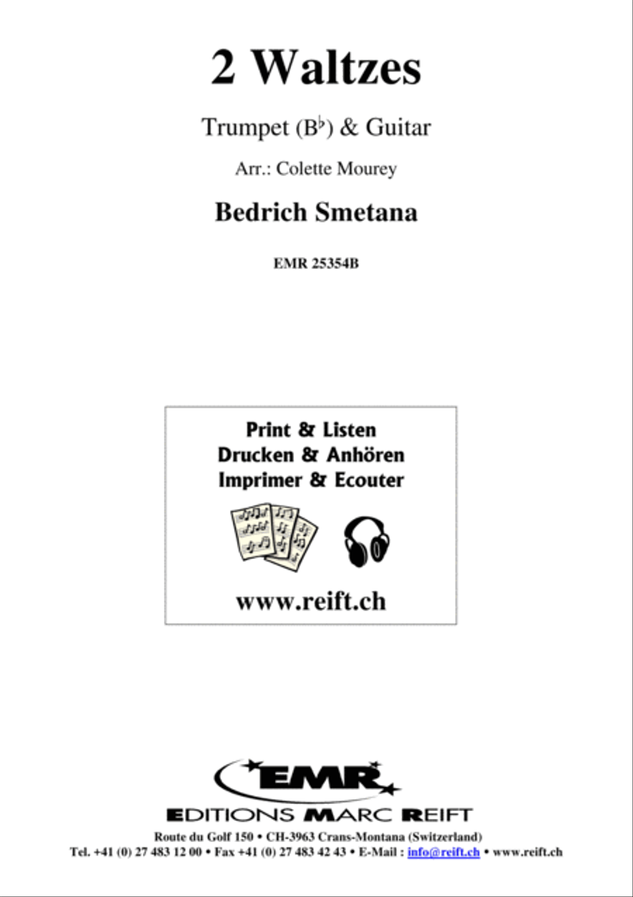2 Waltzes Trumpet scores gallery preview page 2