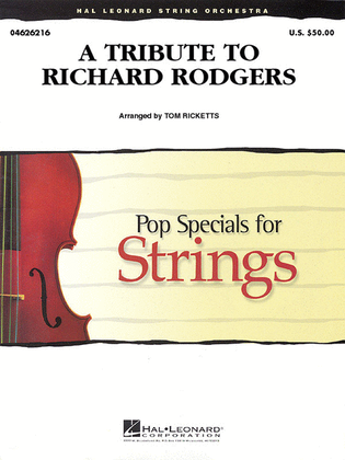 Book cover for A Tribute to Richard Rodgers