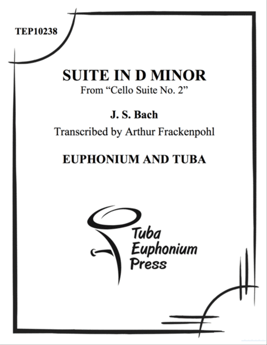 Suite in D minor Brass Duet scores gallery preview page 1