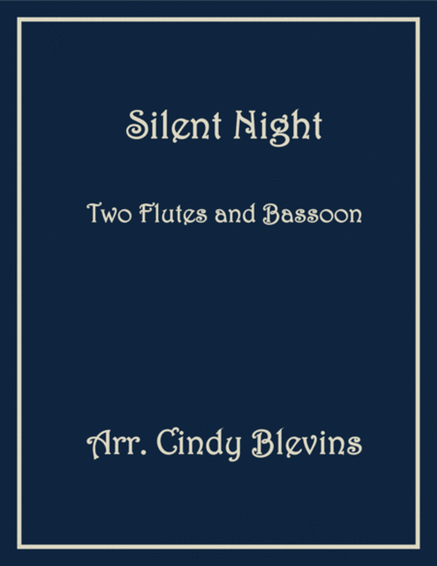 Silent Night, for Two Flutes and Bassoon image number null