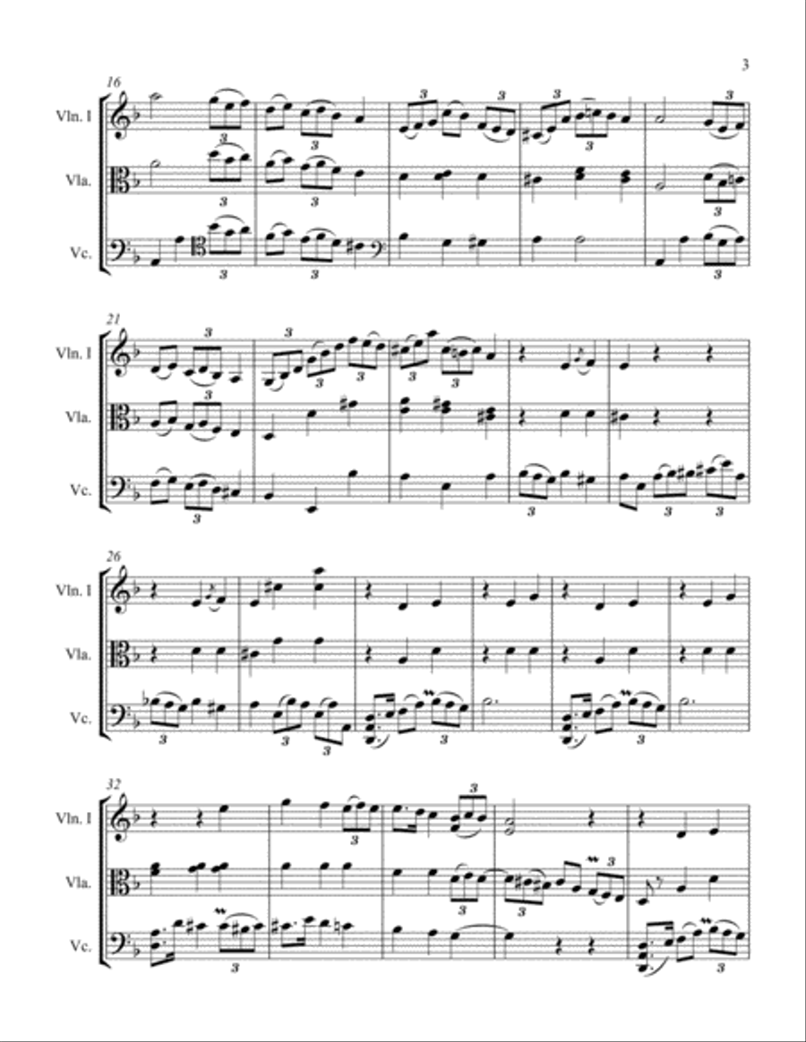 Ricordatti String Trio scores gallery preview page 3