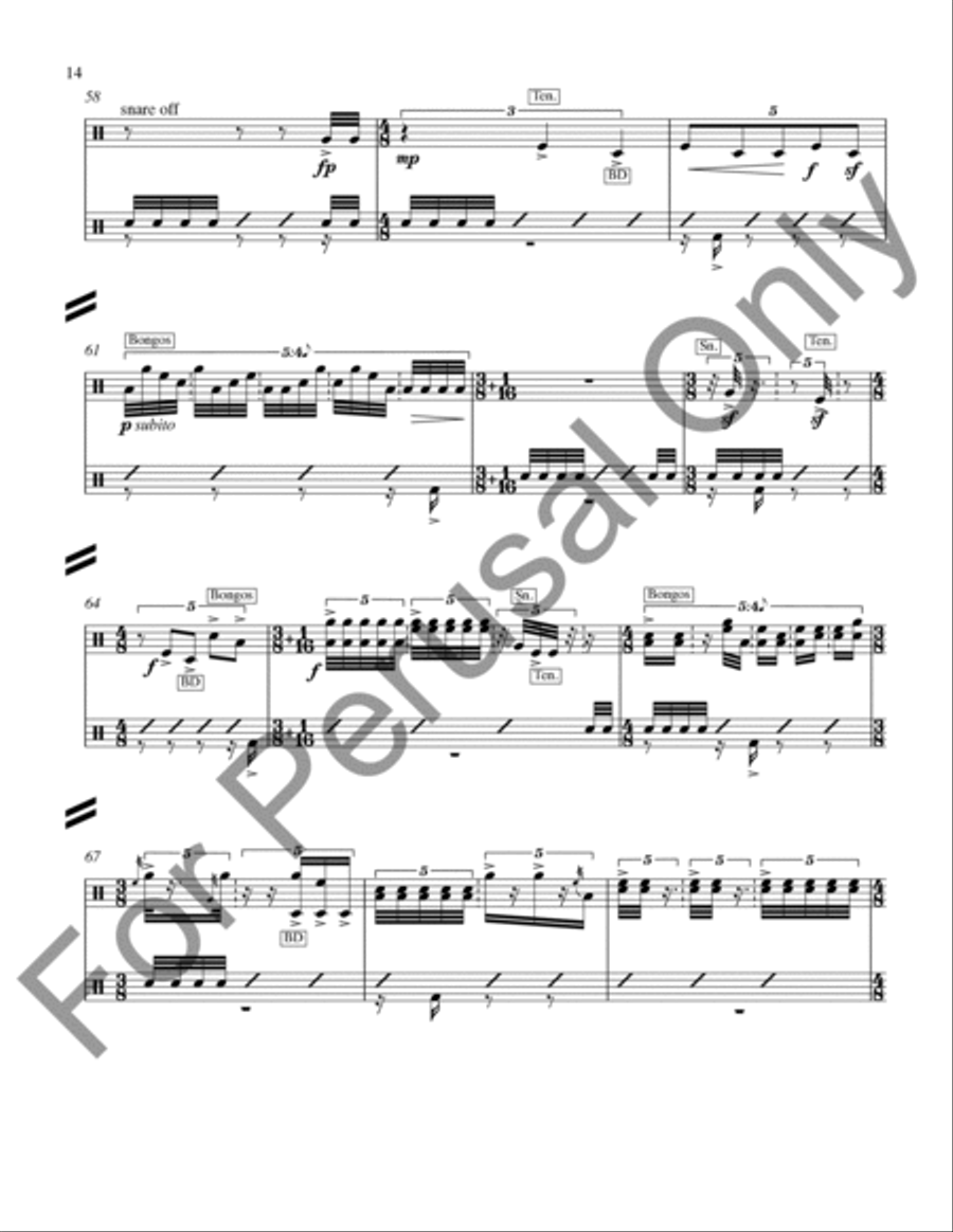 Duets (1974) Orchestra scores gallery preview page 17