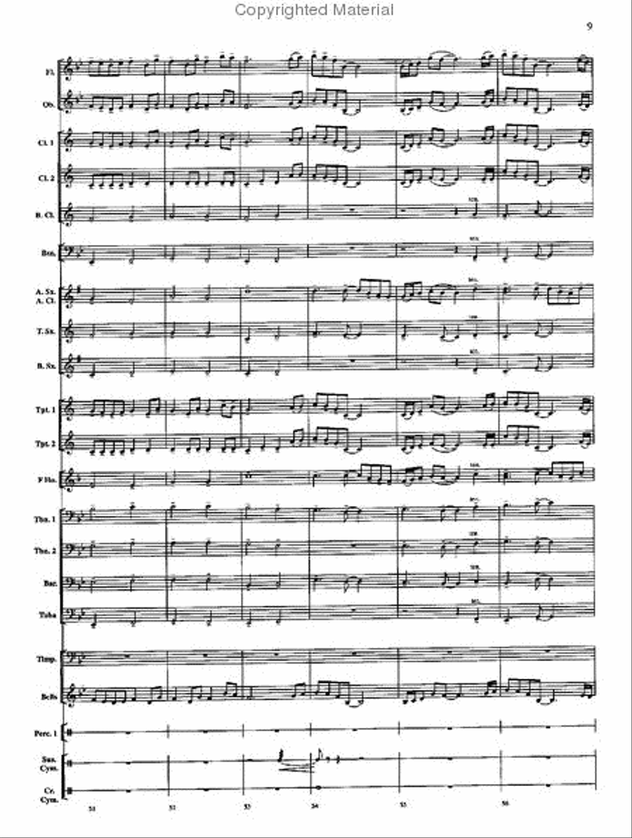 On Freedom's Wings On Freedom's Wings Concert Band scores gallery preview page 10