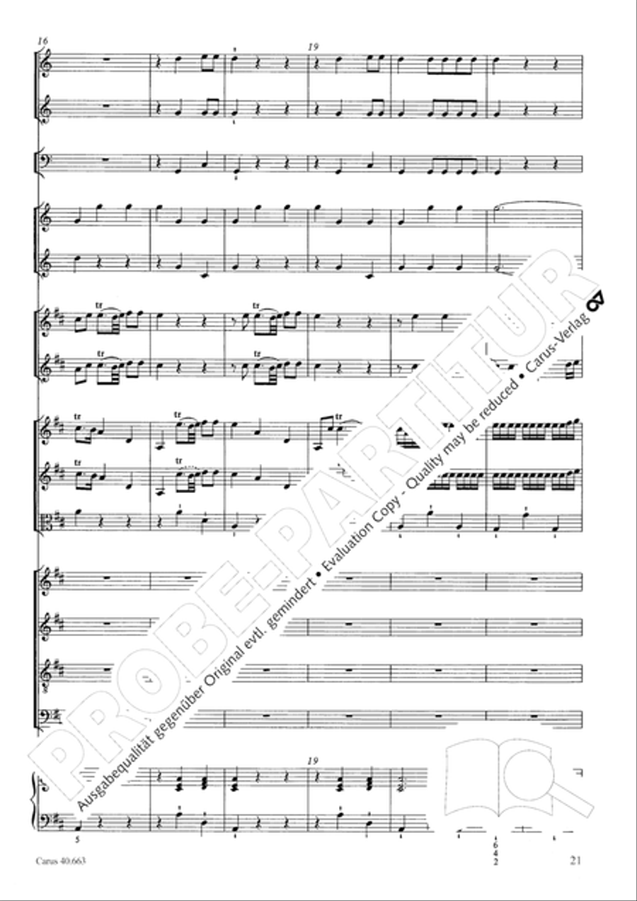 Mass in D minor (Missa in d) ATB scores gallery preview page 37