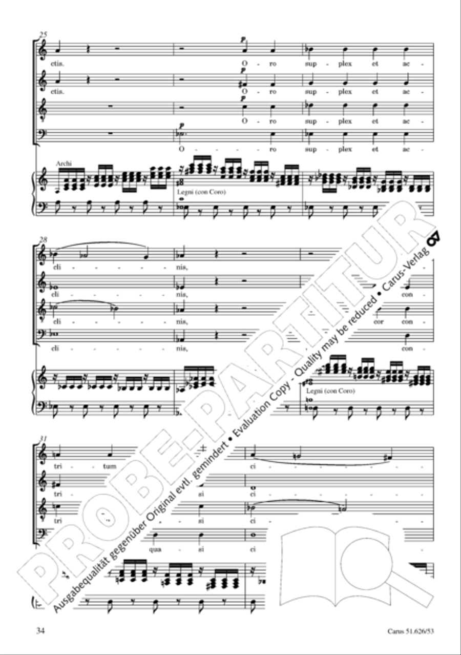 Requiem 4-Part scores gallery preview page 41