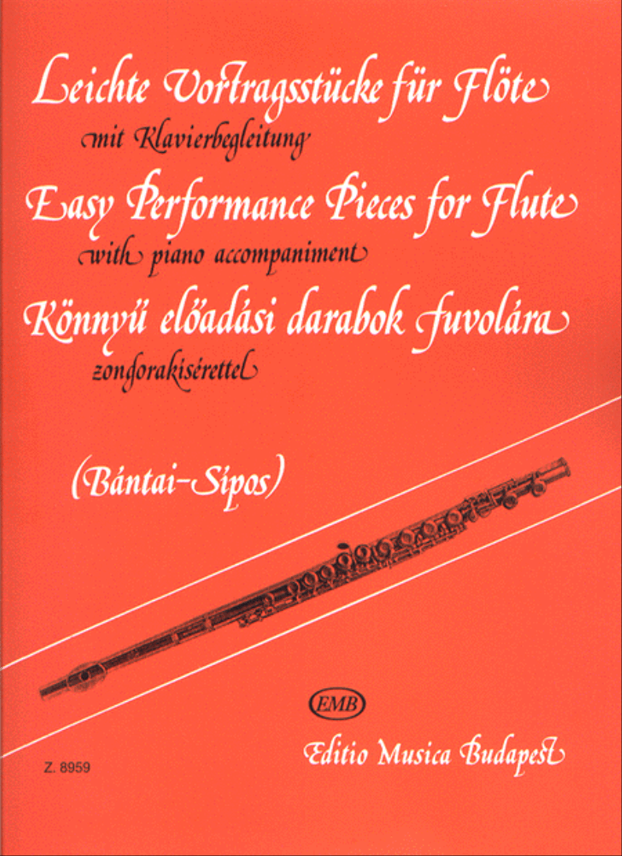 Leichte Vortragsstücke Flute Solo scores gallery preview page 1