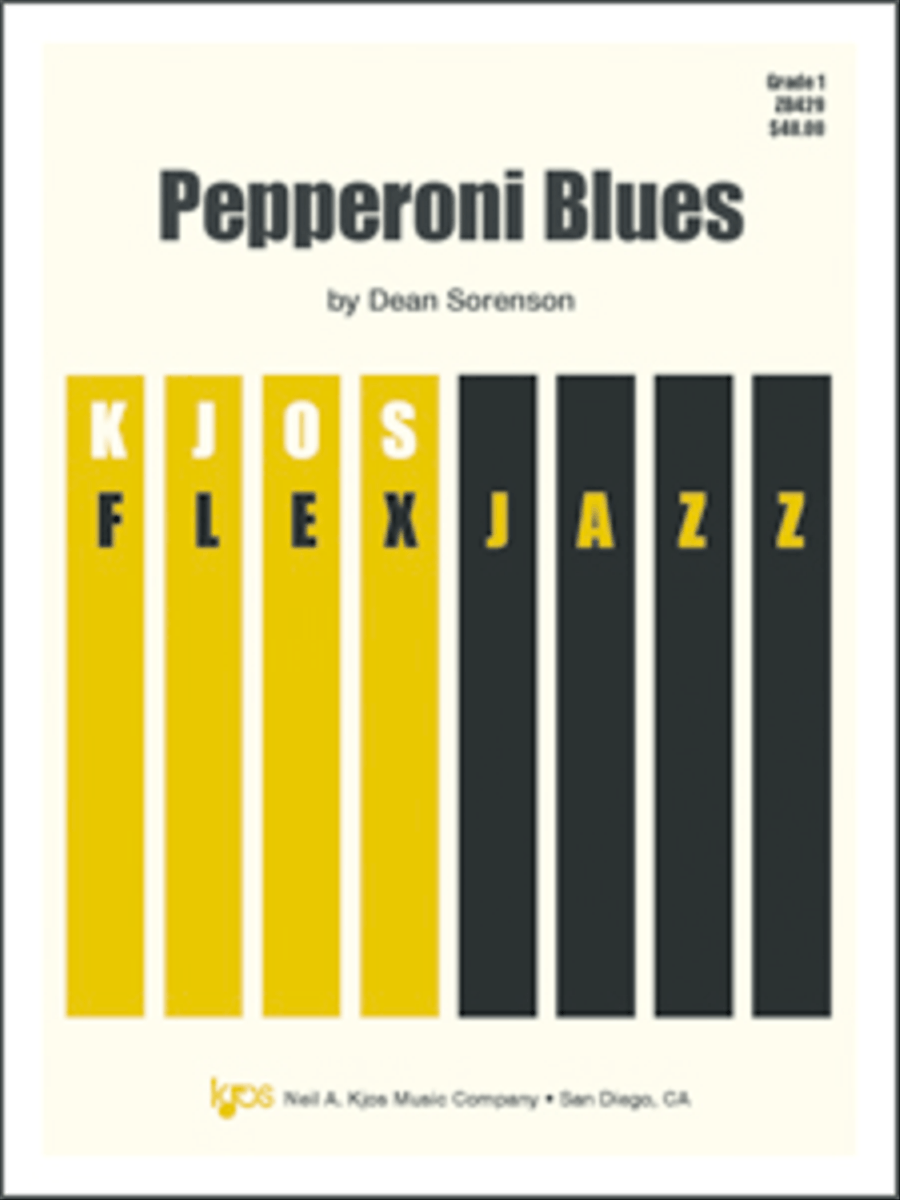 Pepperoni Blues (Full Set) Jazz Ensemble scores gallery preview page 1