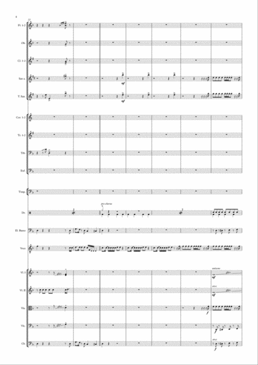 Uptown Funk Large Ensemble scores gallery preview page 4
