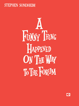 Book cover for A Funny Thing Happened on the Way to the Forum