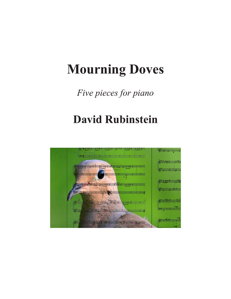 Mourning Doves - 5 pieces for piano Piano Solo scores gallery preview page 1