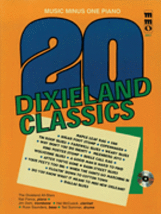 Book cover for Twenty Dixieland Classics