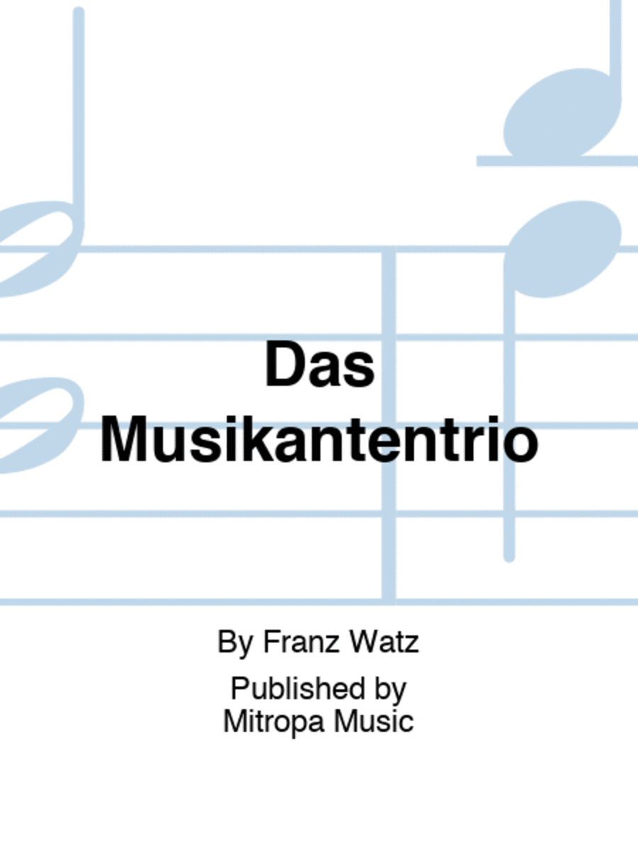 Das Musikantentrio Concert Band scores gallery preview page 1