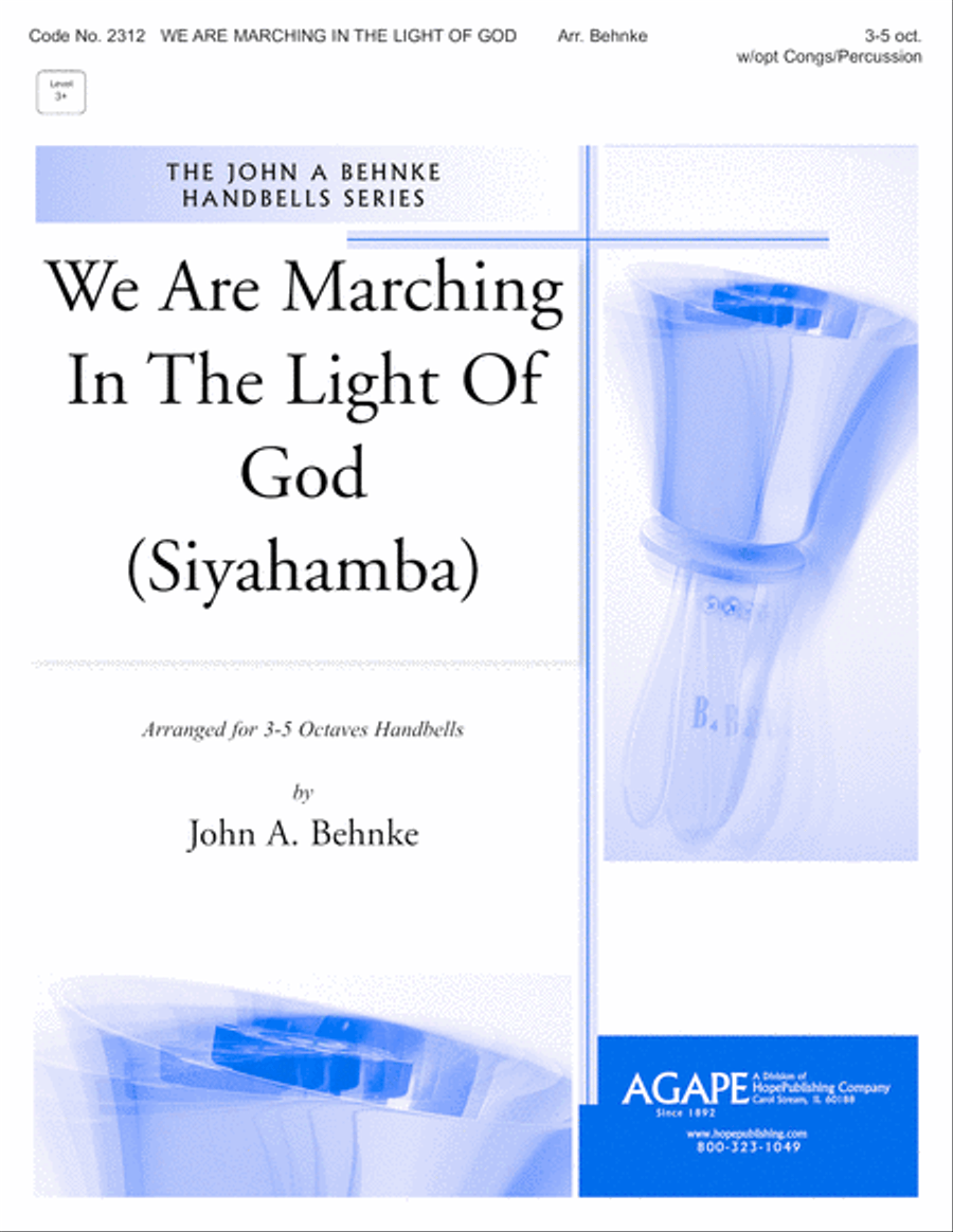 Book cover for We Are Marching in the Light of God