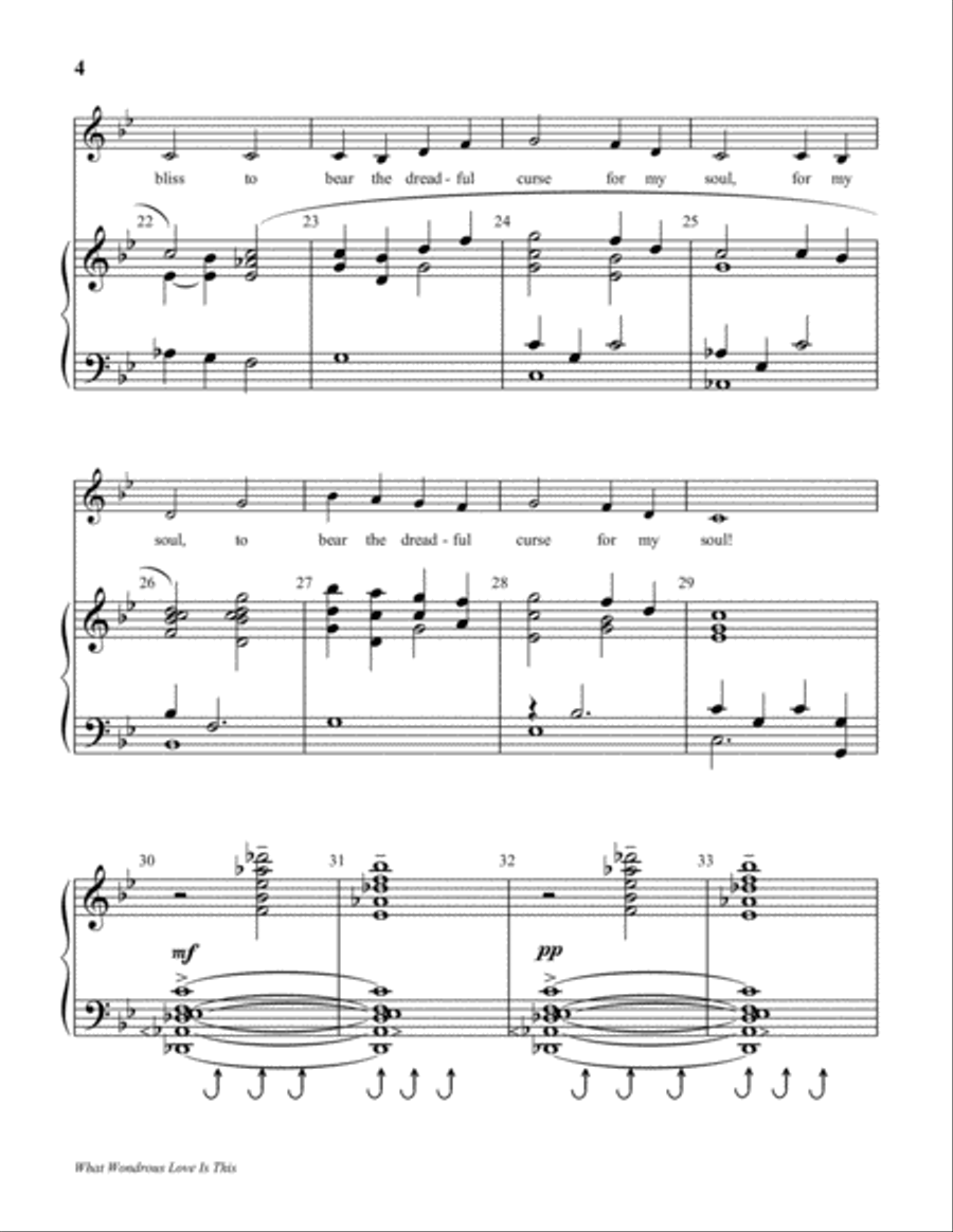 What Wondrous Love Is This 5-Octaves scores gallery preview page 4