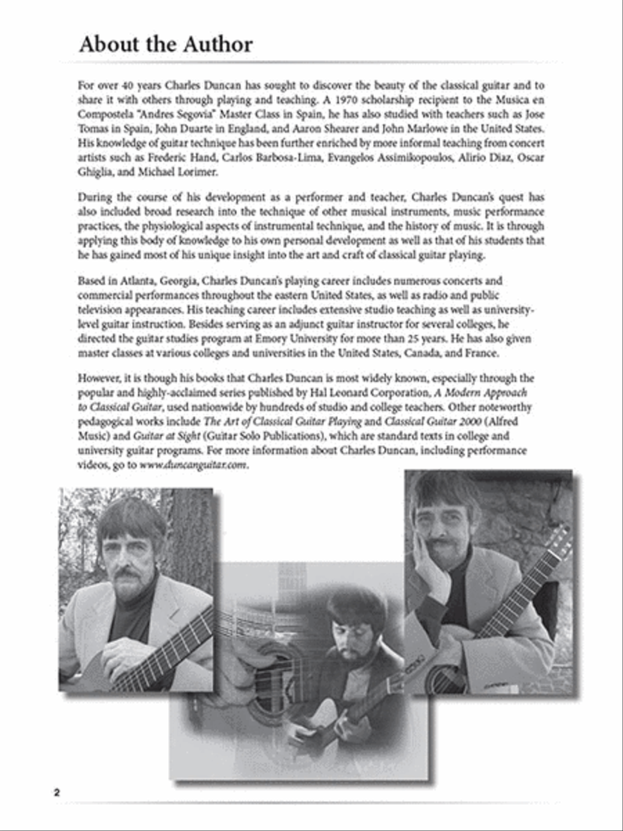 A Modern Approach to Classical Guitar – 2nd Edition Acoustic Guitar scores gallery preview page 3