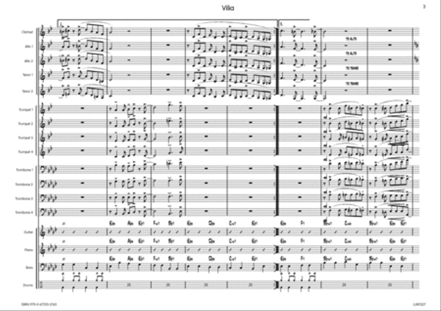Vilia Big Band scores gallery preview page 4