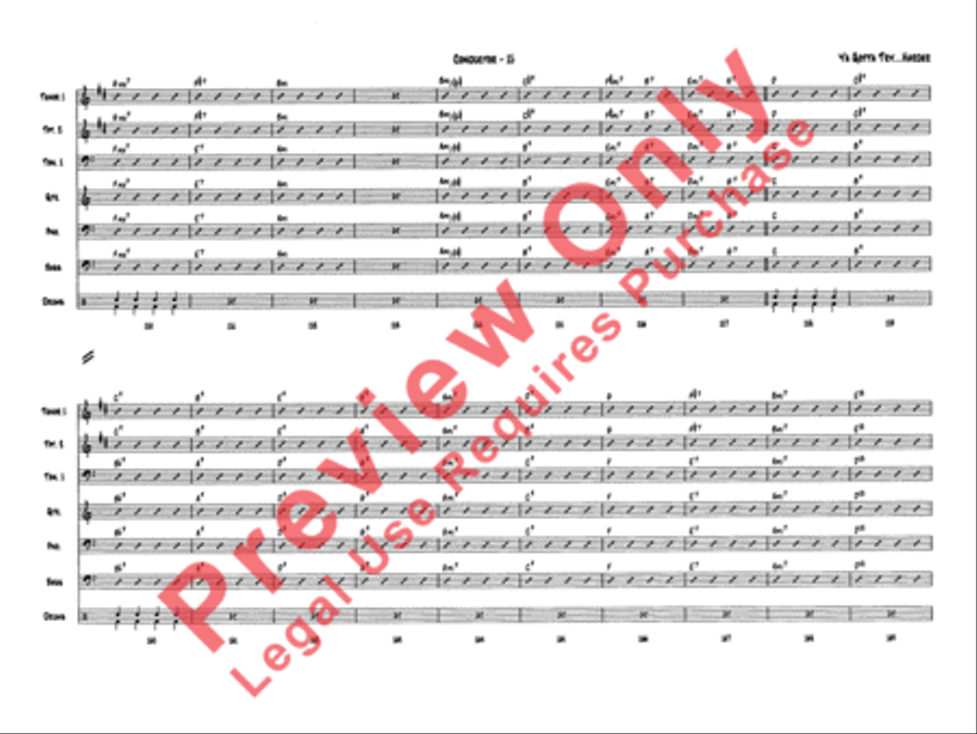Ya Gotta Try . . . Harder Jazz Ensemble scores gallery preview page 18