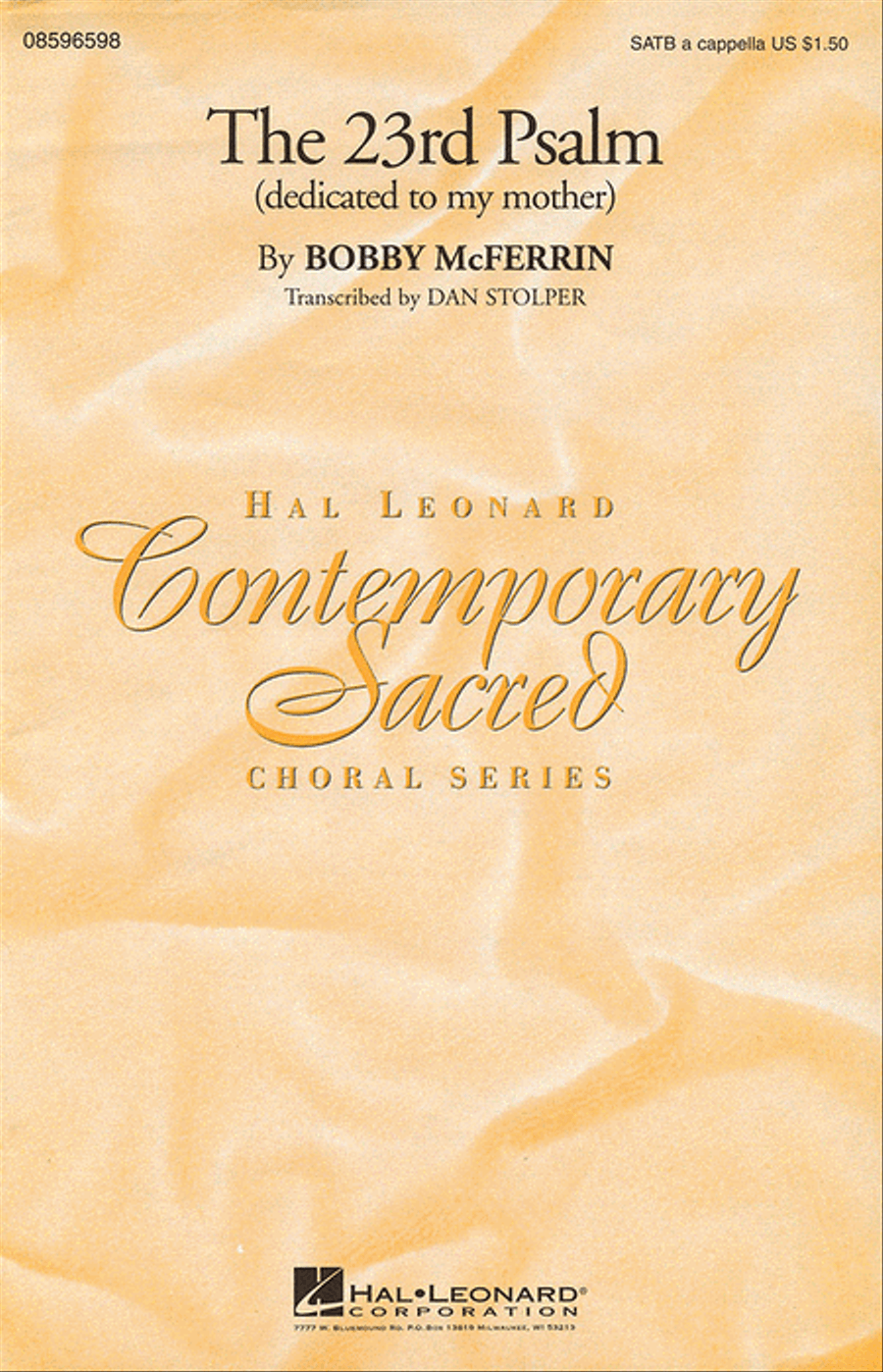 The 23rd Psalm (dedicated to my mother) 4-Part scores gallery preview page 1