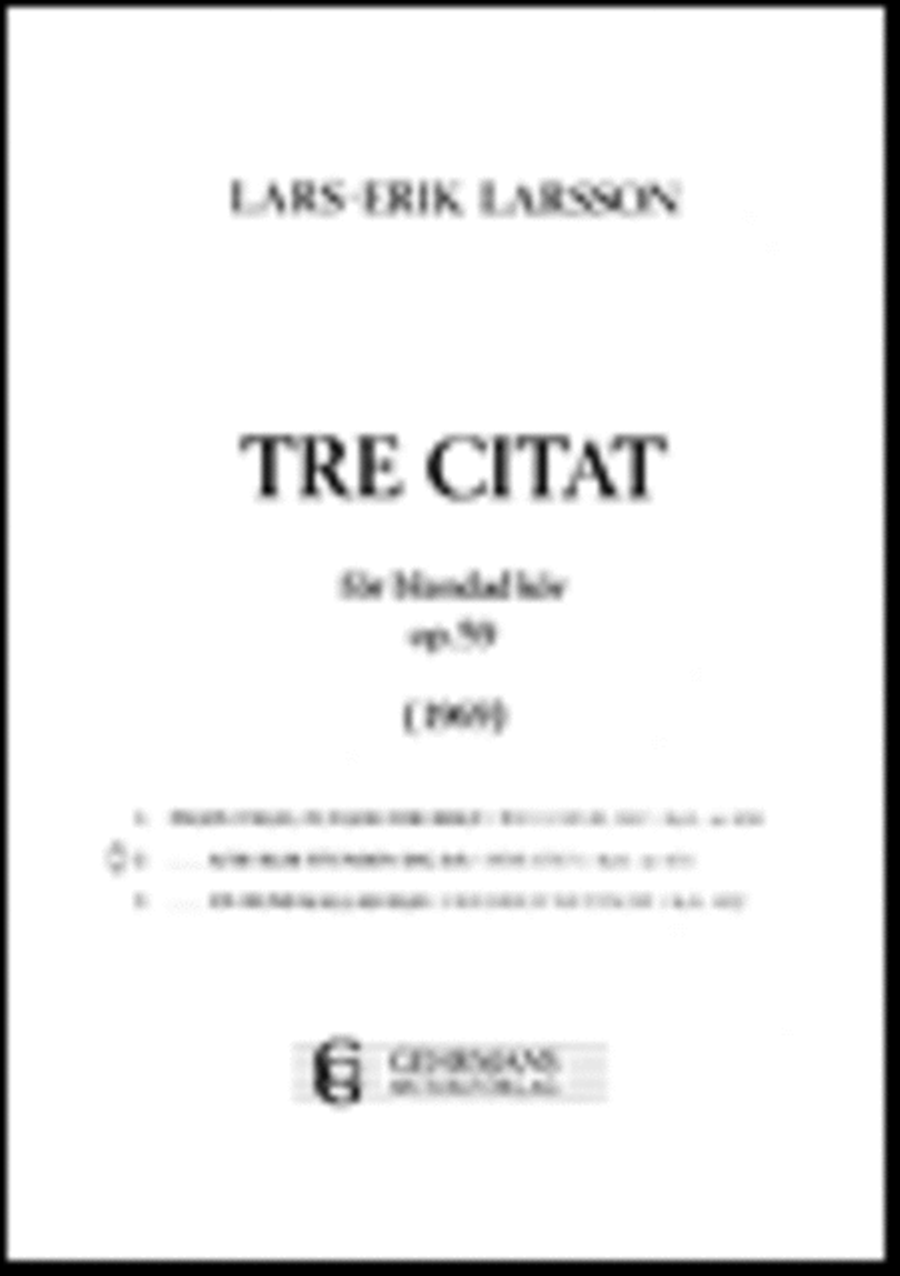 Kar blir stunden dig da Kar blir stunden dig da 4-Part scores gallery preview page 1