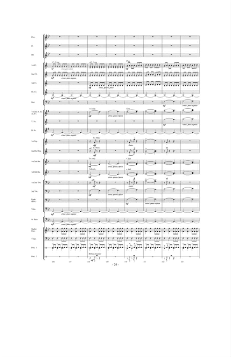 Moonscape Concert Band scores gallery preview page 23