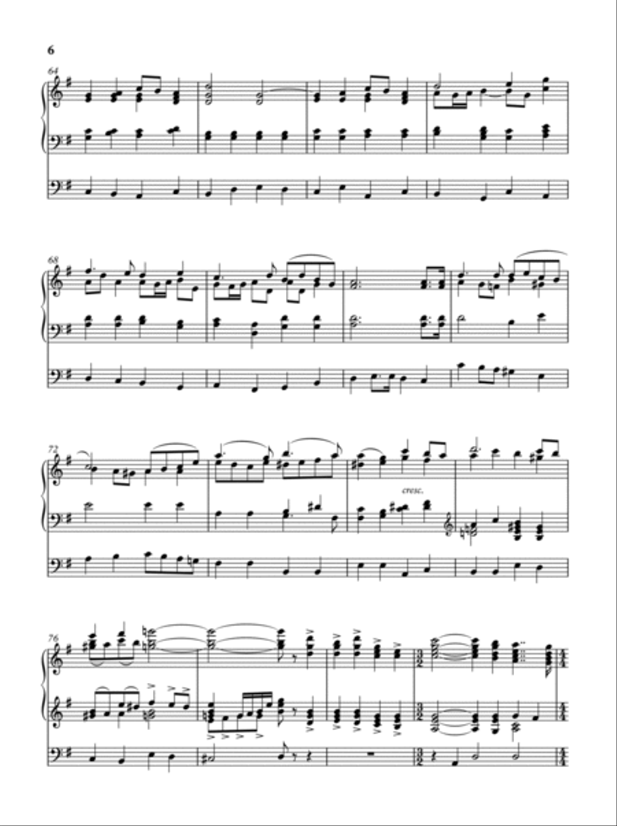 Spitfire Prelude and Fugue Score scores gallery preview page 6