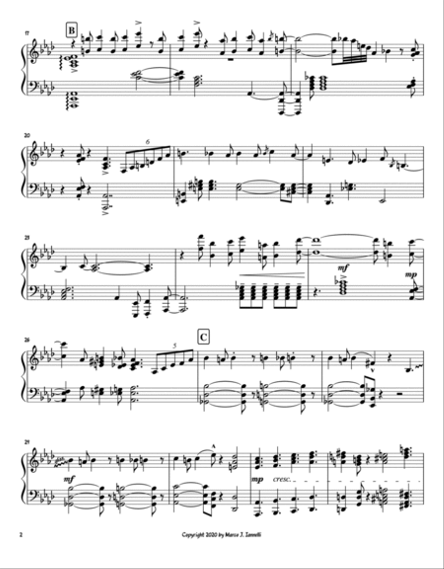 What's There For Me? Piano Solo scores gallery preview page 2