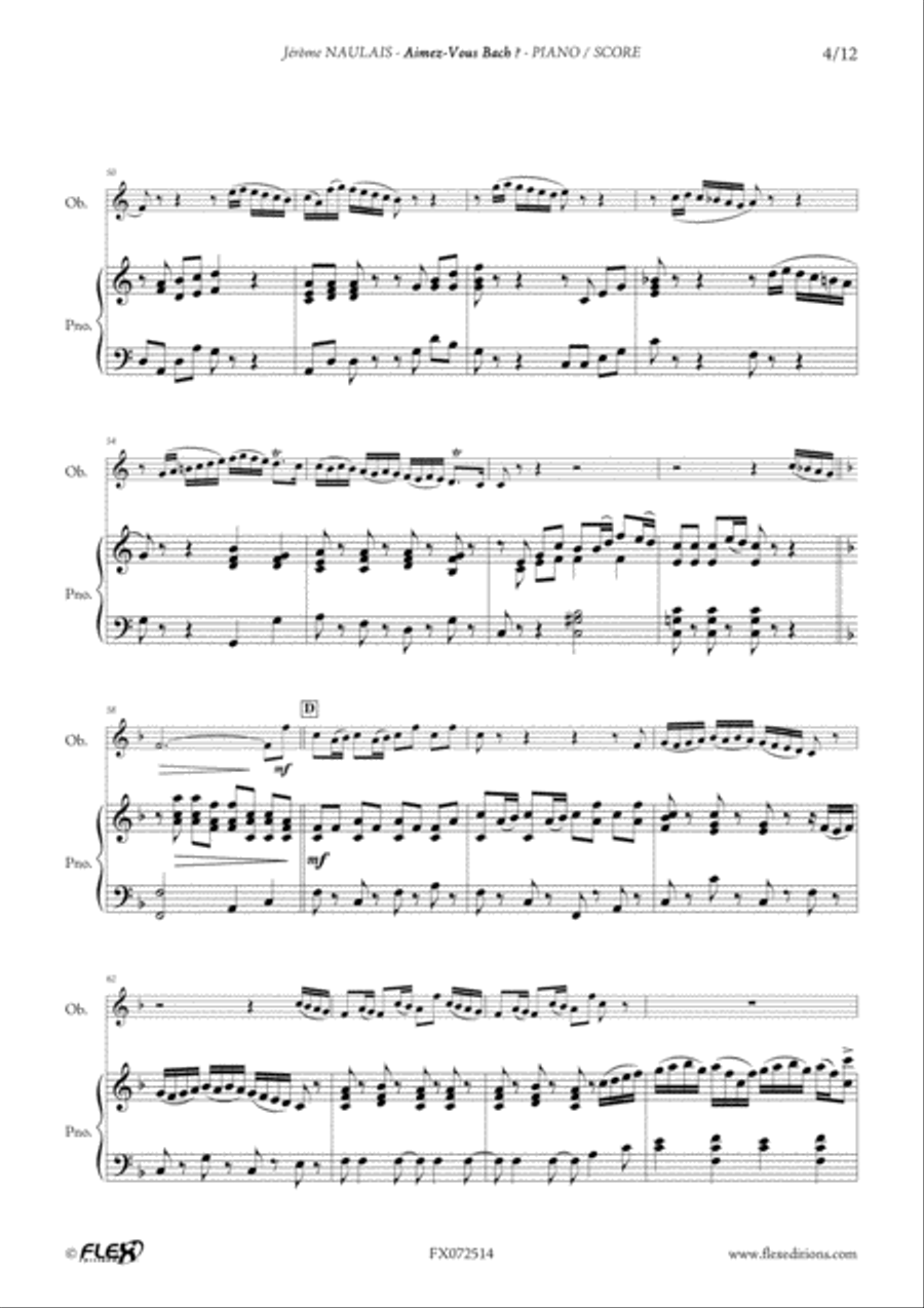 Aimez-Vous Bach? Aimez-Vous Bach? Piano Accompaniment scores gallery preview page 5