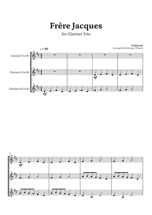 Frère Jacques (Clarinet Trio)