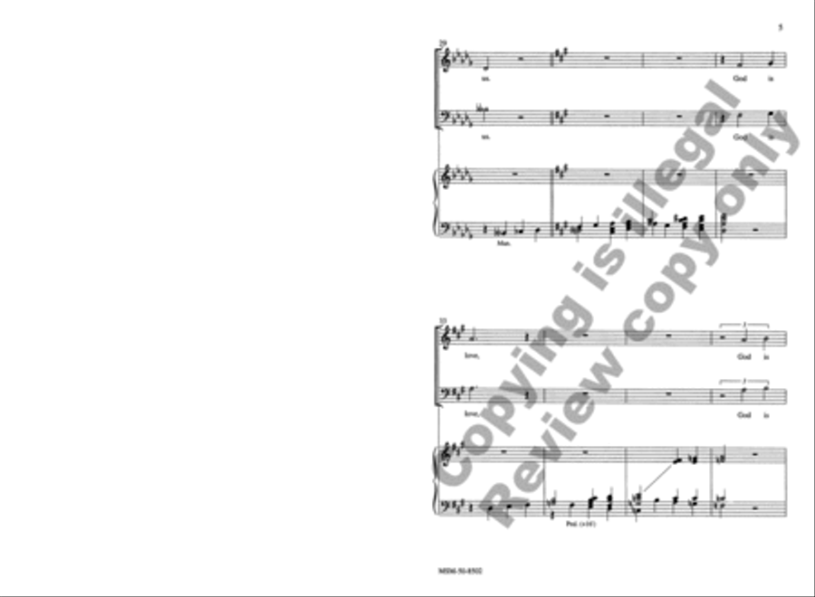 Let Us Love One Another 2-Part scores gallery preview page 5