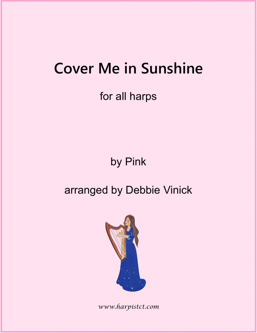Cover Me In Sunshine Celtic Harp scores gallery preview page 1