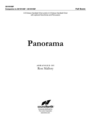 Panorama - Handbell and Percussion Score and Parts