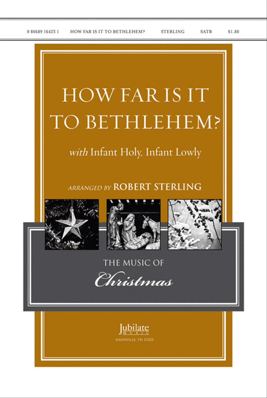 How Far Is It to Bethlehem? 4-Part scores gallery preview page 1