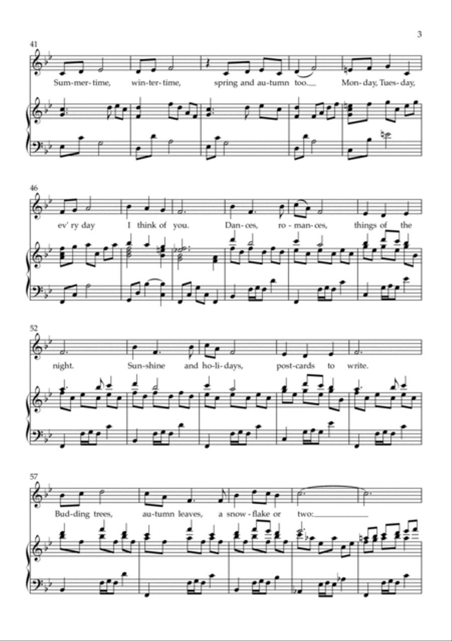 All Kinds Of Everything Voice scores gallery preview page 3
