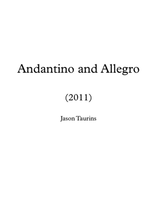 Andantino and Allegro
