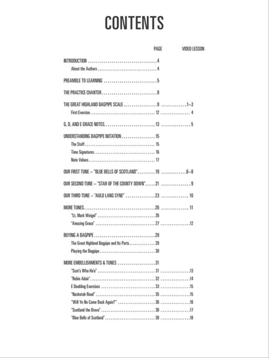 Hal Leonard Bagpipe Method