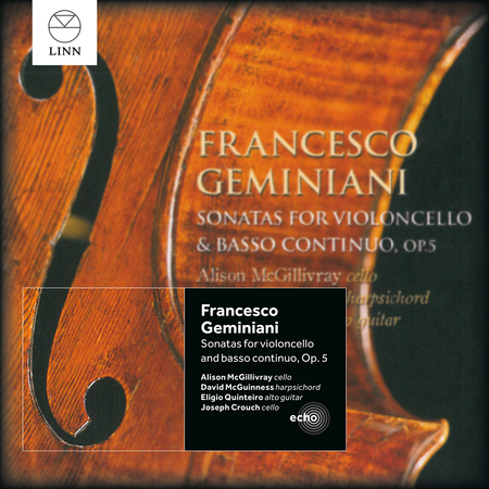 Geminiani: Sonatas for Violoncello & Basso Continuo, Op. 5 image number null