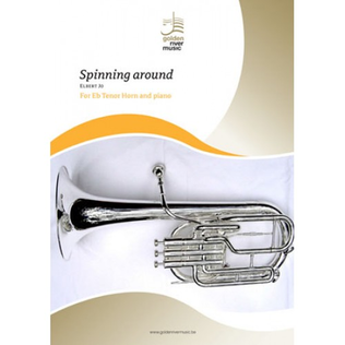 Spinning around for alto saxophone