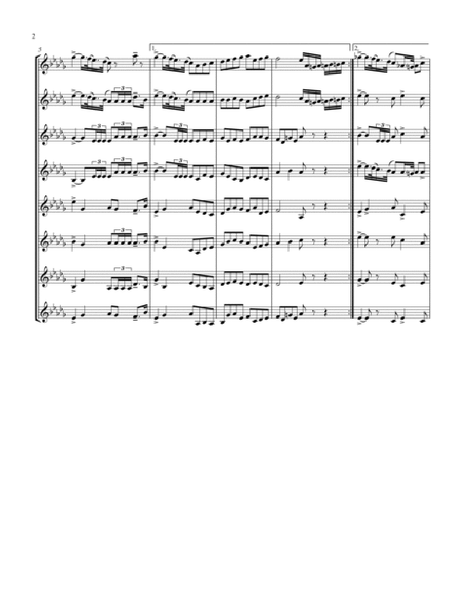Coronation March (Db) (Violin Octet)