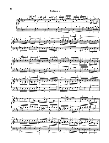 15 Three-Part Inventions, BWV 787-801