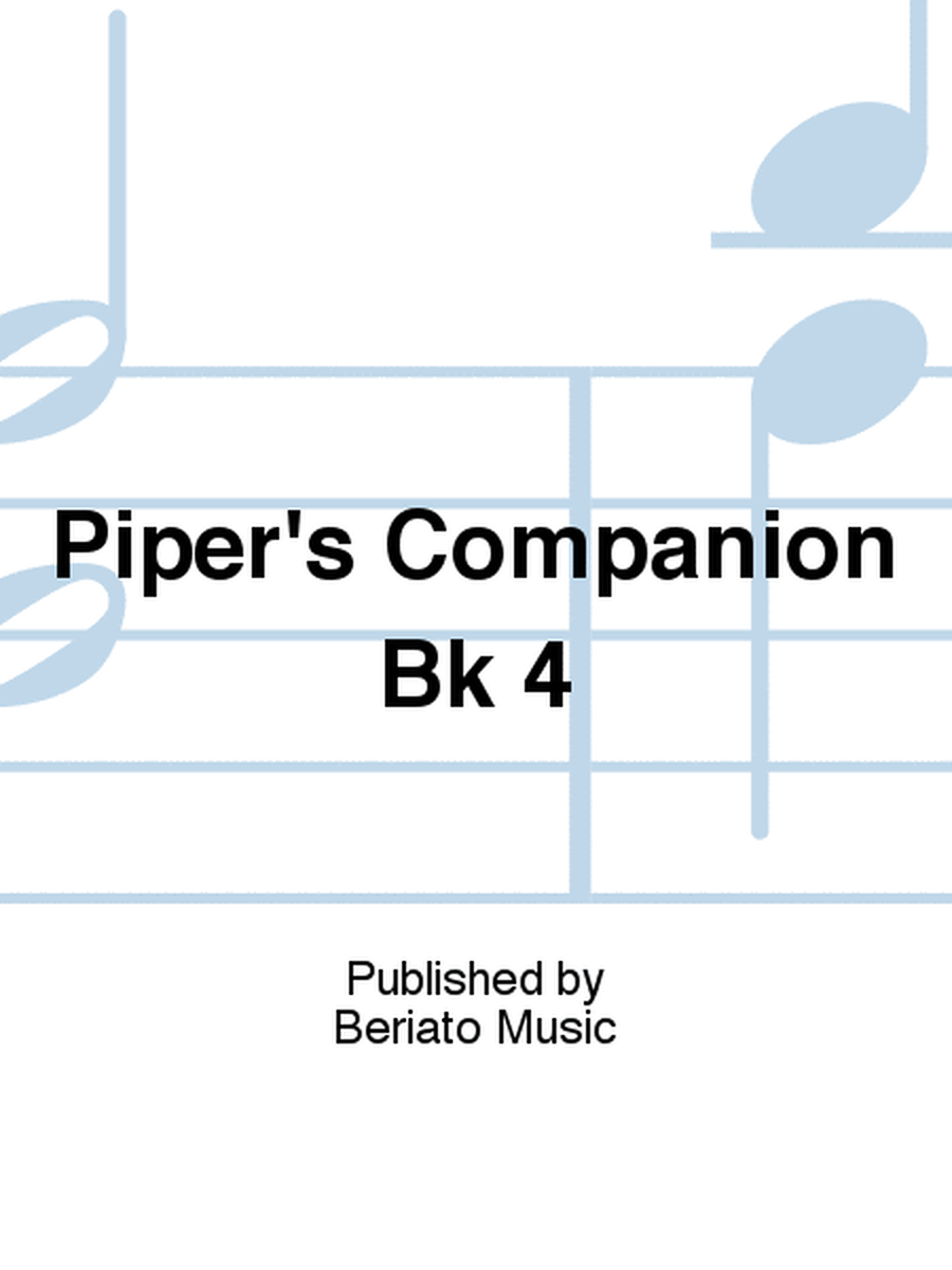 Piper's Companion Bk 4