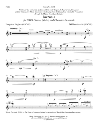 Jazzonia (Instrumental Parts)