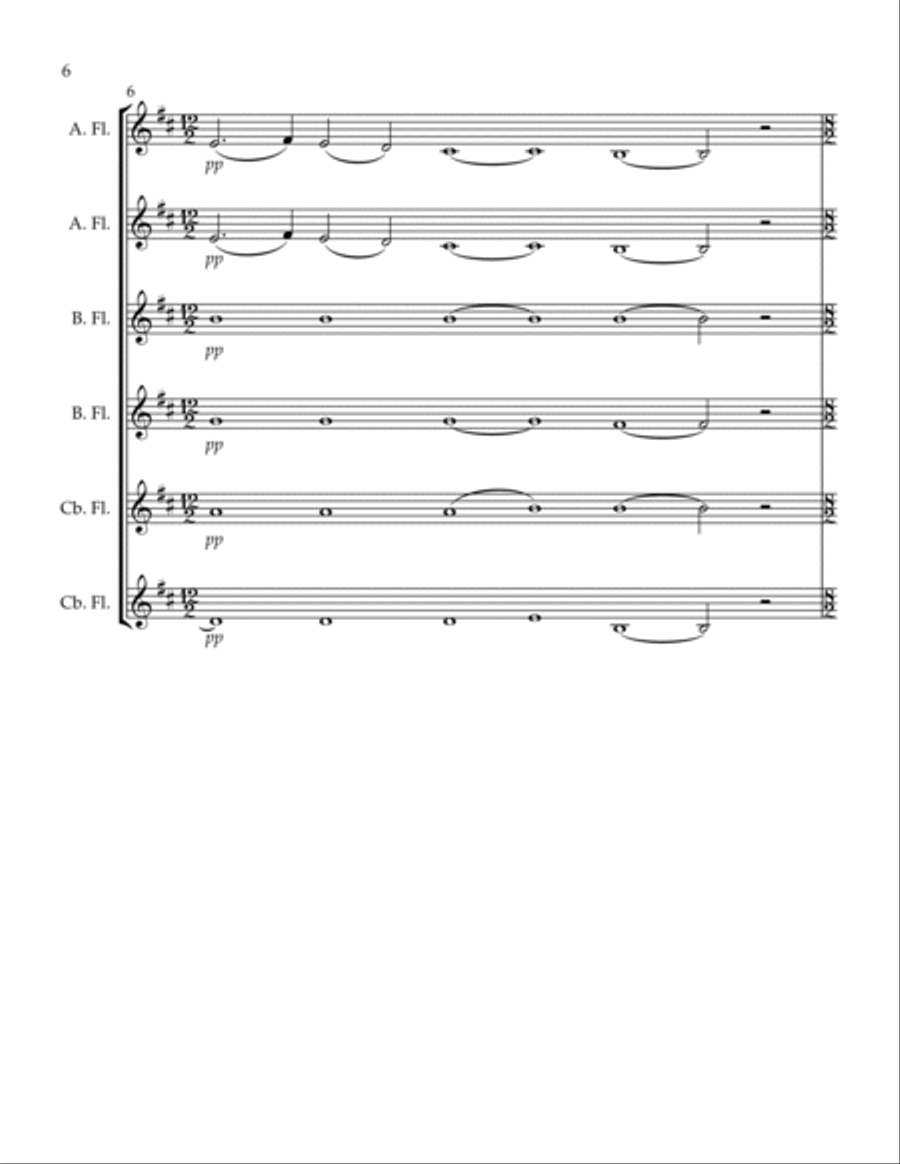 Salvation is Created Woodwind Ensemble scores gallery preview page 6