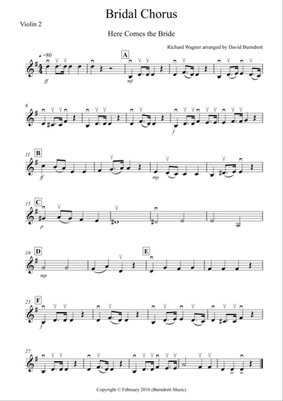 Bridal Chorus 
