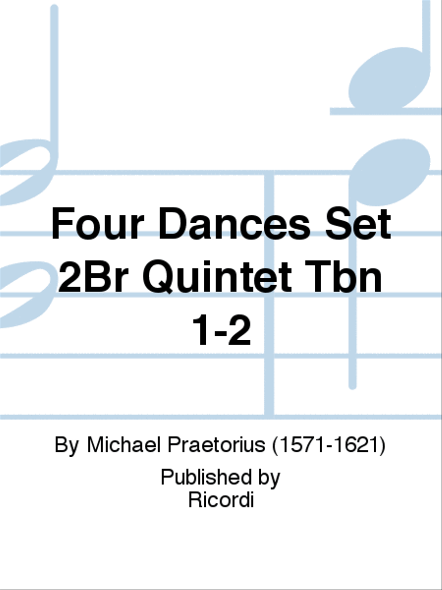 Four Dances Set 2Br Quintet Tbn 1-2 Trombone scores gallery preview page 1